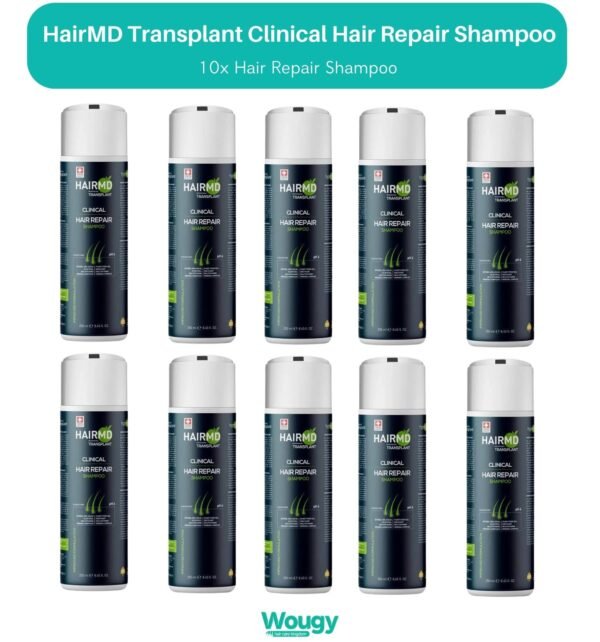 10 LOTTI HairMD Transplant Clinical Hair Repair Shampoo 250ml