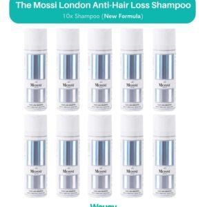10 LOT The Mossi London Anti Hair Loss Shampoo