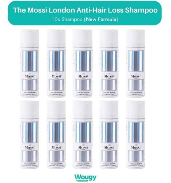 10 LOT The Mossi London Anti Hair Loss Shampoo