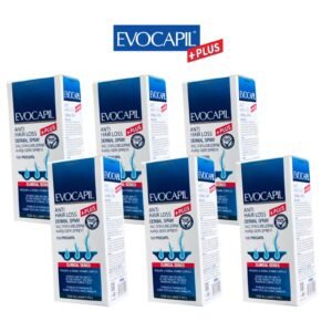 6 Lot Evocapil Plus Anti Hair Loss Spray
