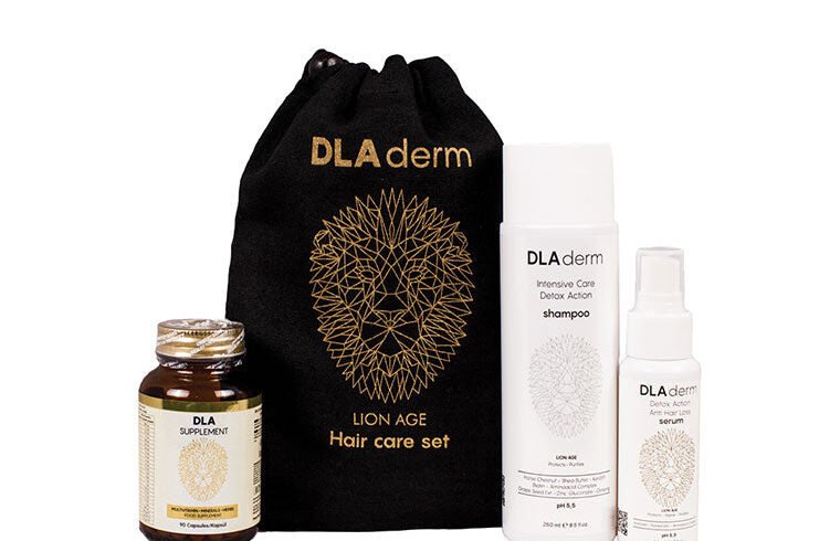 DLAderm Lion Age Hair Care Kit – 1 Month Use