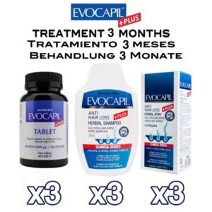 Evocapil Plus Hair Treatment Kit 3 Month Use