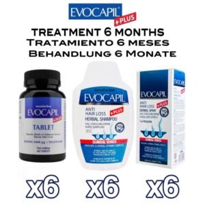 Evocapil Plus Hair Treatment Kit 6 Month Use