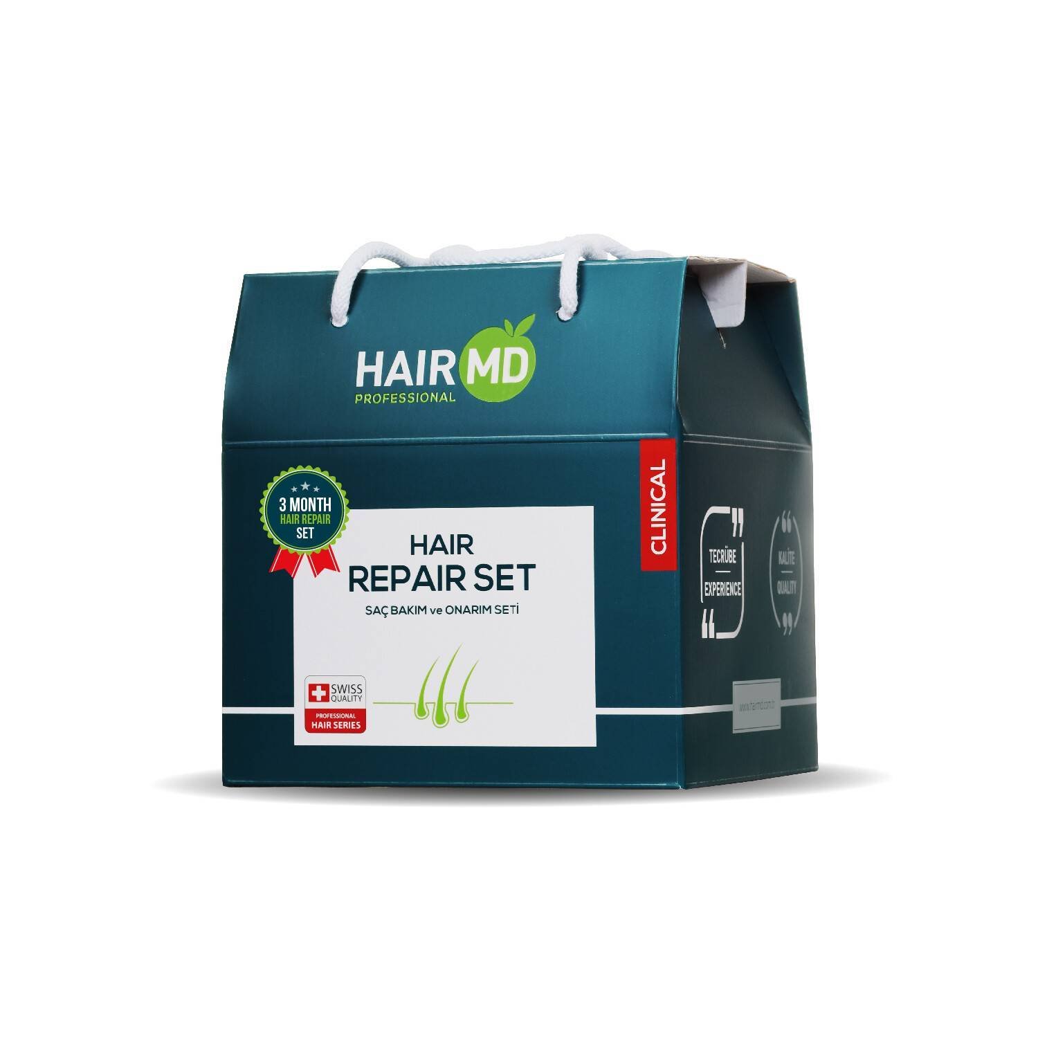 HairMD Clinical Hair Repair Set (3 month Use)