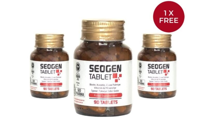 Regrow Hair Vitamin 90 Tablet – Buy 2 Get 1 Free