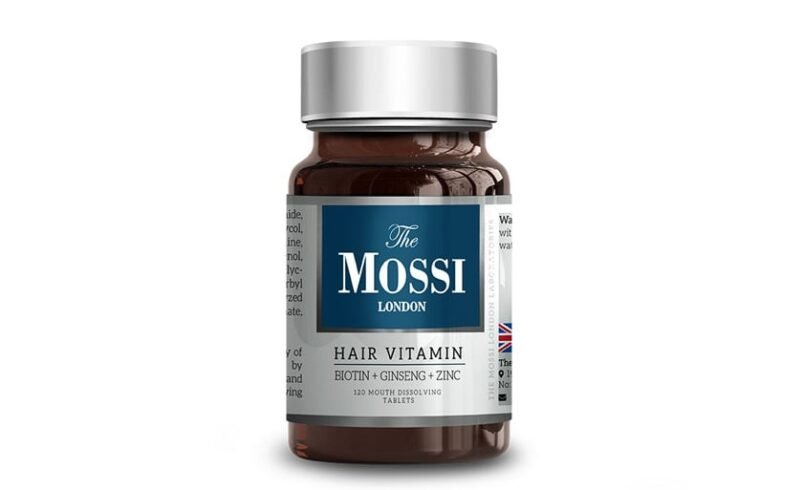 The Mossi London Hair Vitamin 120 Tablets